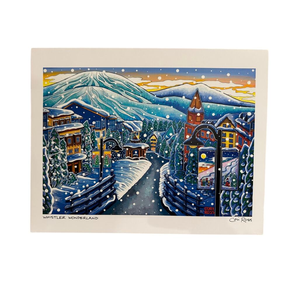 Whistler Wonderland BC Canada Cori Ross  11x14 Print